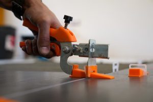 The Levelit system for professional tilers