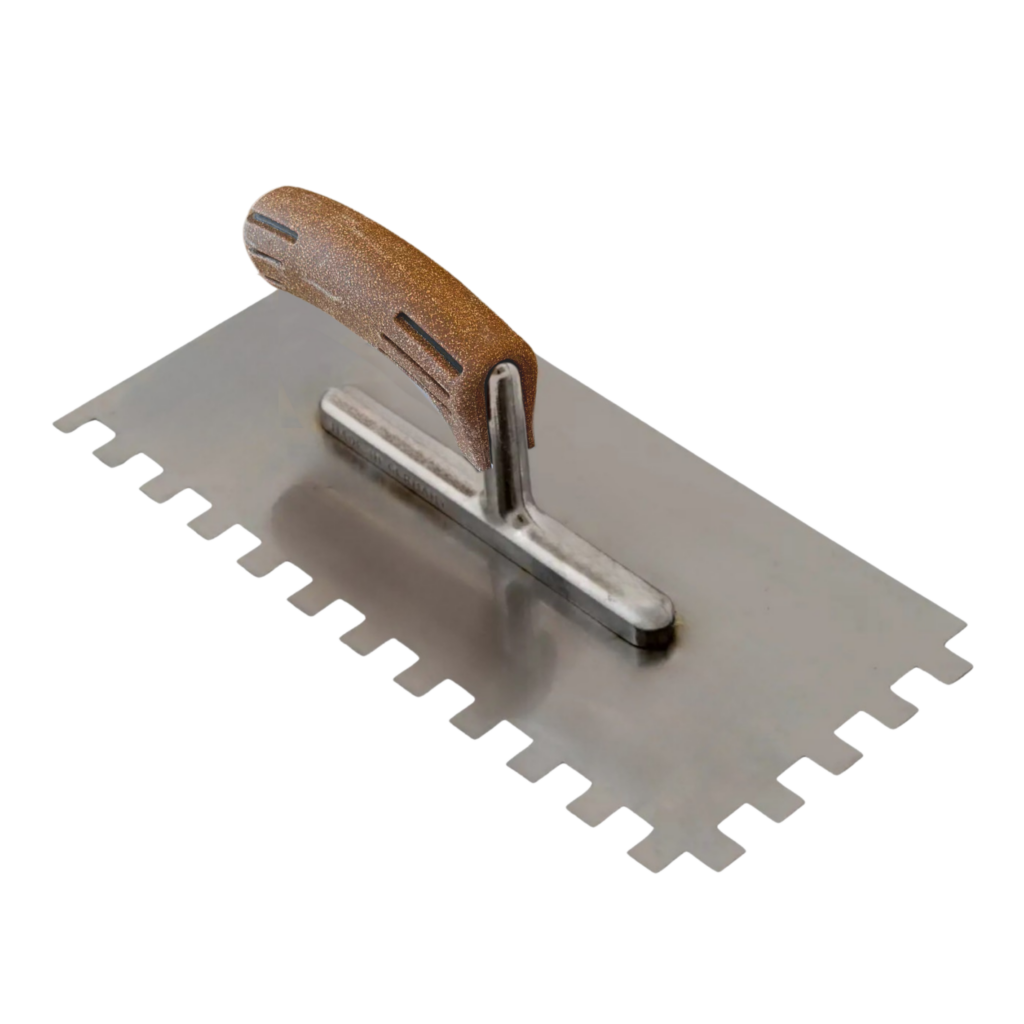 Levelit lijmkam 280 mm 8x8mm vertanding met kurken handvat.