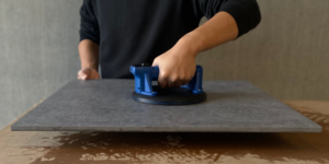 PowerGrip USB zuignap, maximale controle bij grootformaat tegels