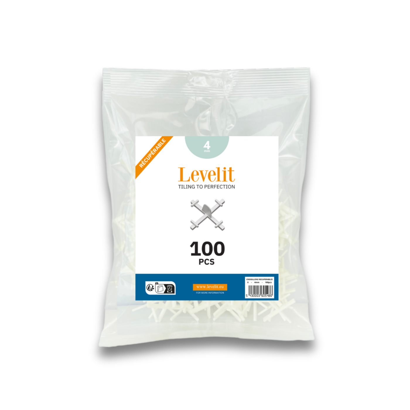 Croisillons récupérables (100 pièces)