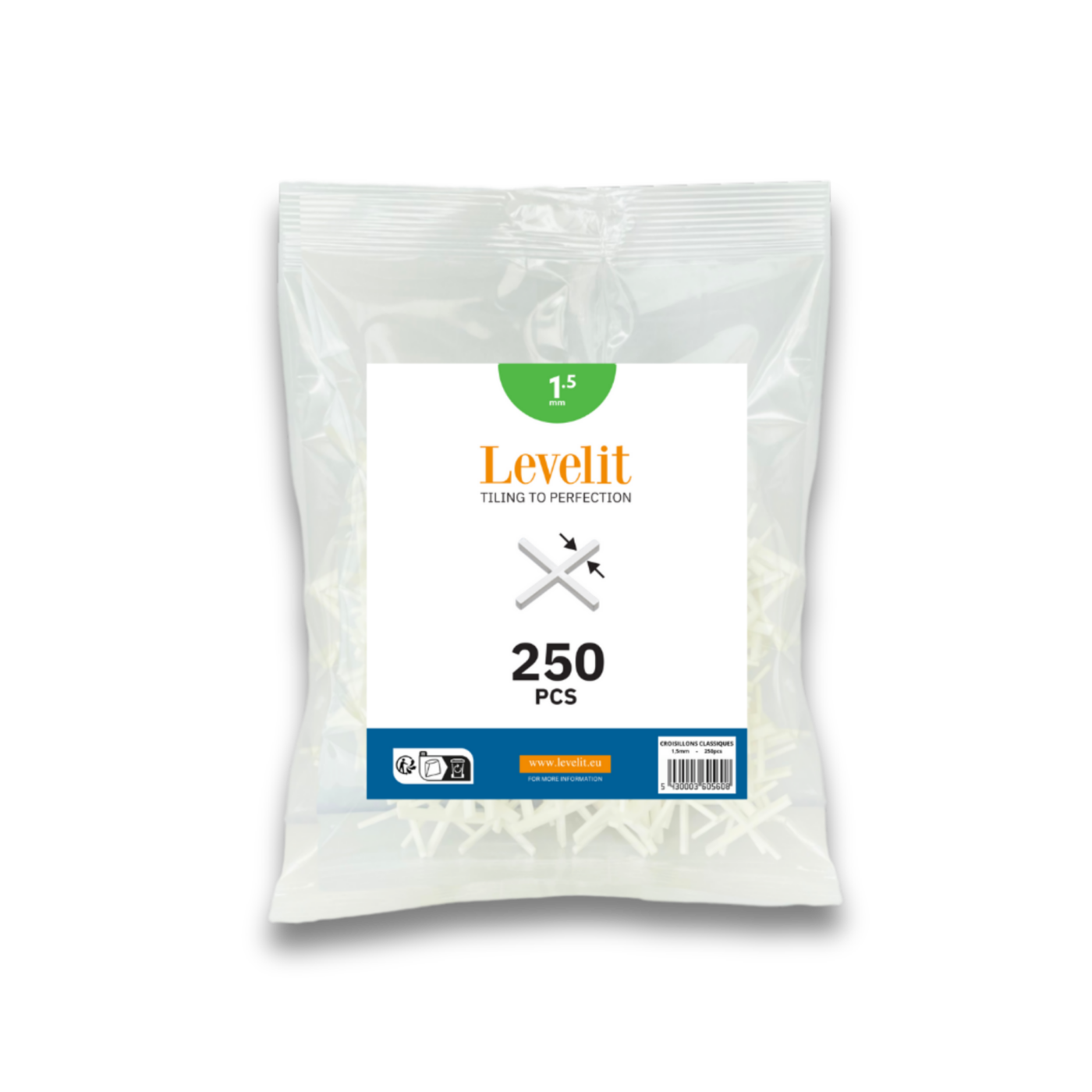 Classic tile spacers (250 pieces)